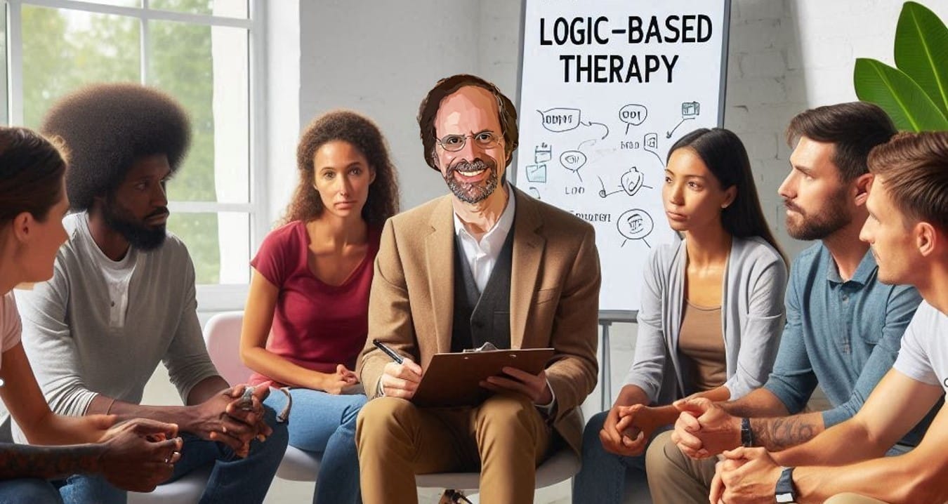 Immagine che rappresenta il concetto di Logic-Based Therapy, ispirato dal pensiero buddista.